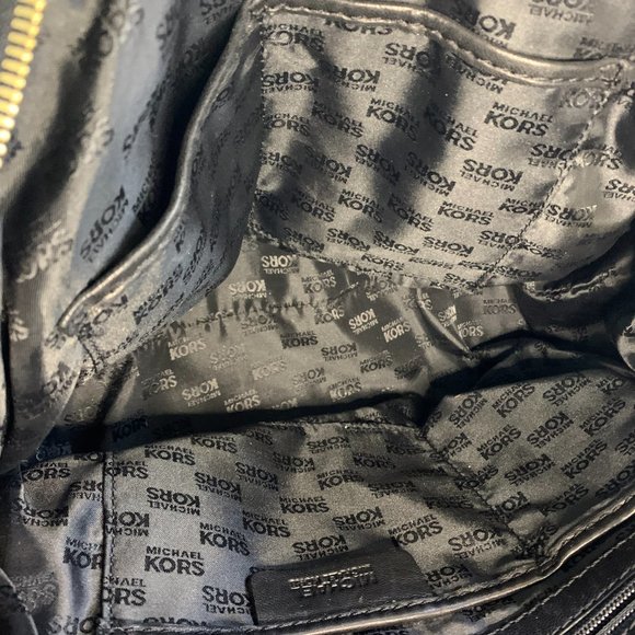 Michael Kors Ludlow Studded black leather satchel - Picture 6 of 14